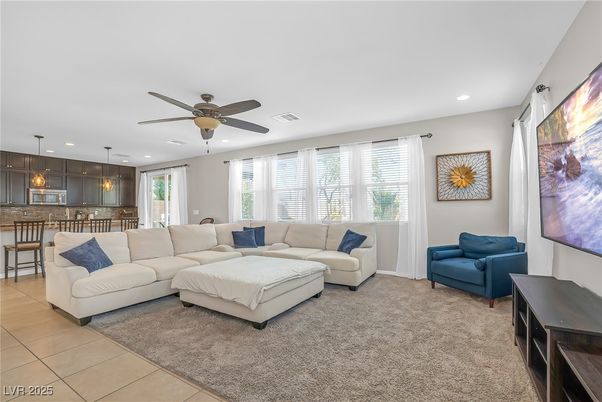 Interior, Kitchen, Living room, Pendant Lights, Recessed Lighting