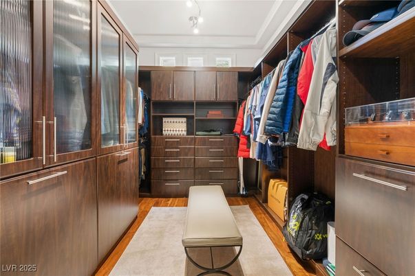 Interior, Walk-in Closets, Wood Texture Flooring