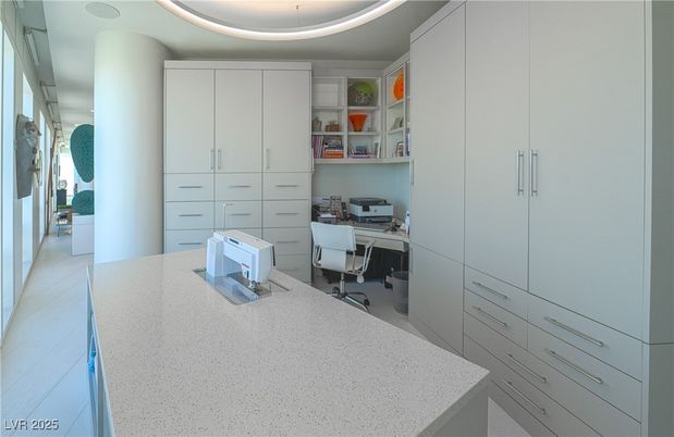 Home Office, Interior, Pendant Lights, Recessed Lighting