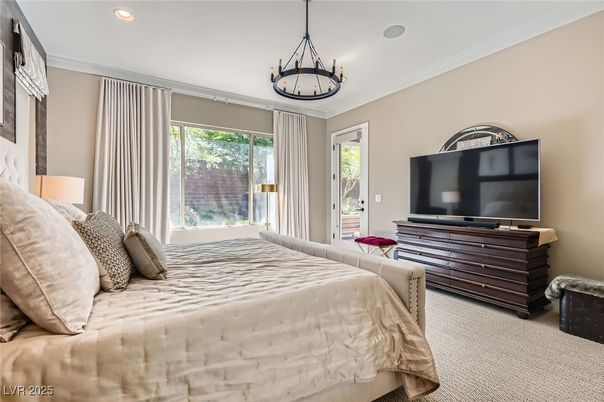 Bedroom, Interior, Pendant Lights, Recessed Lighting