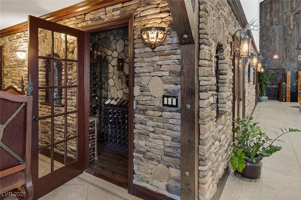 Exterior, Interior, Stone Walls, Wine Storage