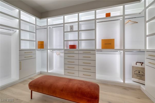 Interior, Walk-in Closets, Wood Texture Flooring