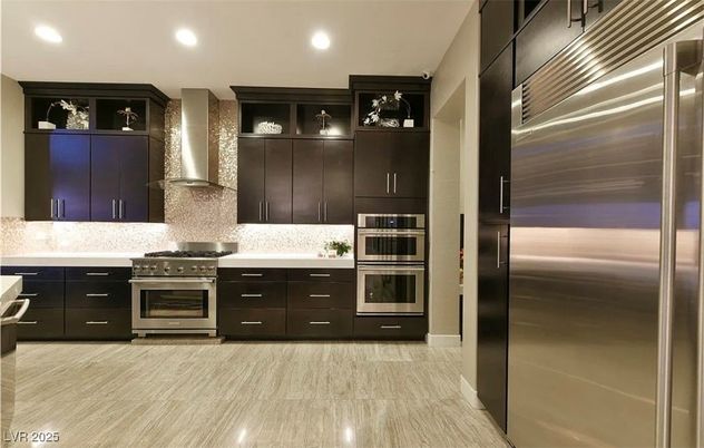Interior, Kitchen, Recessed Lighting, Stainless Steel Appliances