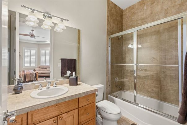 Bathroom, Glass Shower, Interior, Tile Countertops