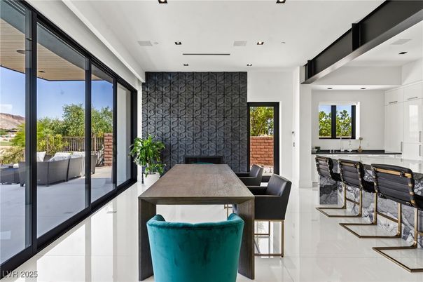 Interior, Recessed Lighting, Stone Walls