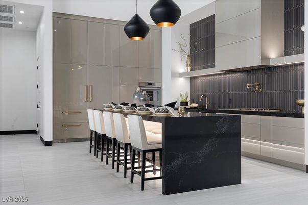 Interior, Kitchen, Pendant Lights, Recessed Lighting