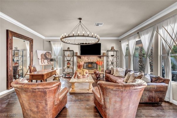 Chandelier, Fireplace, Interior, Living room, Wood Texture Flooring