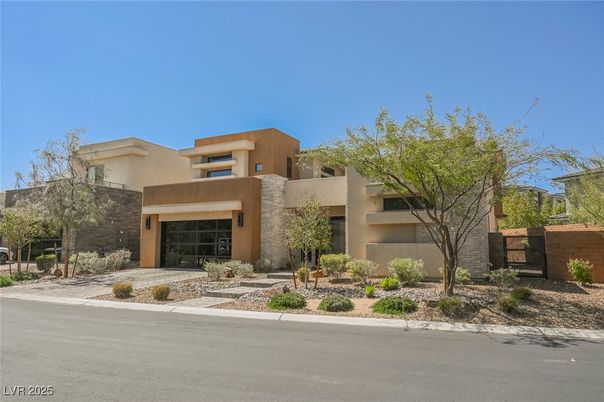 Attached, Exterior, Facade, Modern