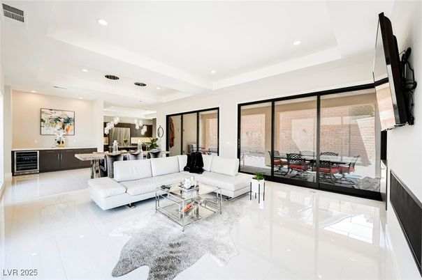 Interior, Kitchen, Living room, Pendant Lights, Recessed Lighting