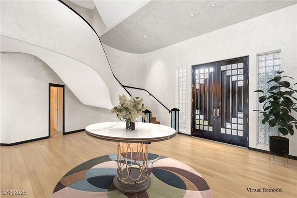 Interior, Recessed Lighting, Wood Texture Flooring