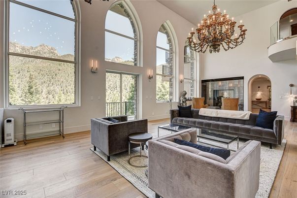 Chandelier, Interior, Living room, Wood Texture Flooring