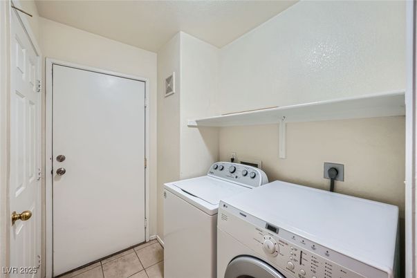 Interior, Washer