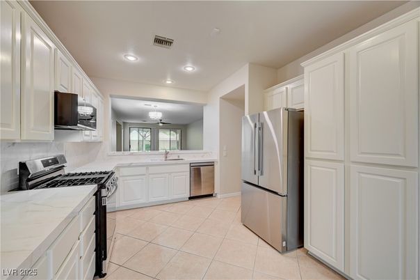 Interior, Kitchen, Recessed Lighting, Stainless Steel Appliances