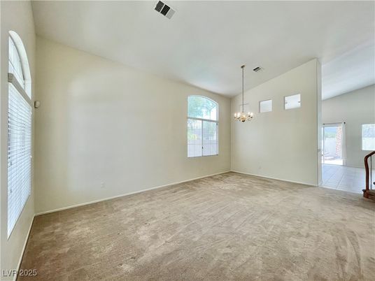 Chandelier, Empty room, Interior