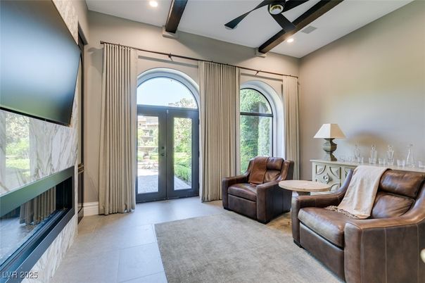 Fireplace, Interior, Recessed Lighting