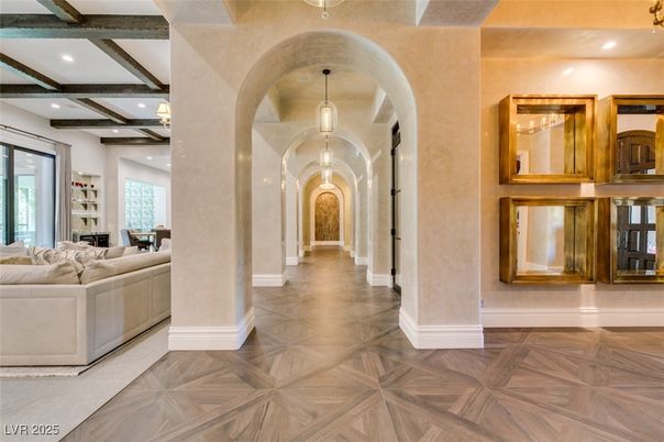 Interior, Pendant Lights, Recessed Lighting, Wood Texture Flooring