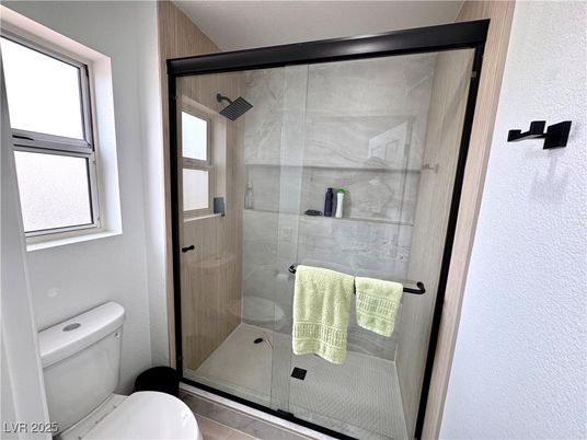 Bathroom, Glass Shower, Interior, Marble Walls