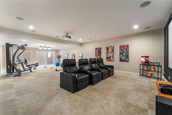 Fitness Equipment, Interior, Recessed Lighting