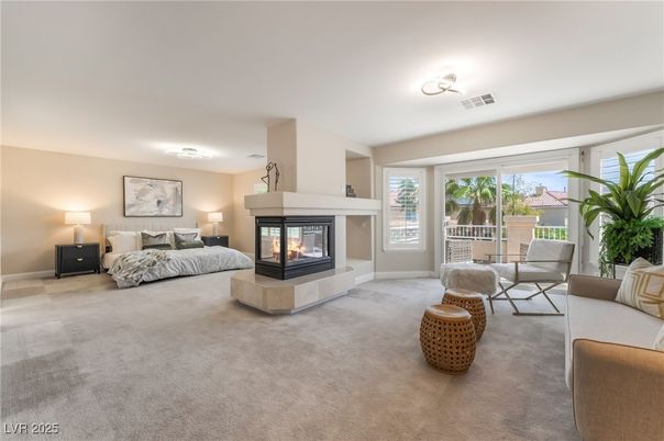 Bedroom, Fireplace, Interior, Living room