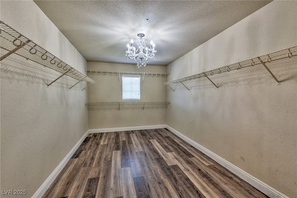 Chandelier, Interior, Walk-in Closets, Wood Texture Flooring