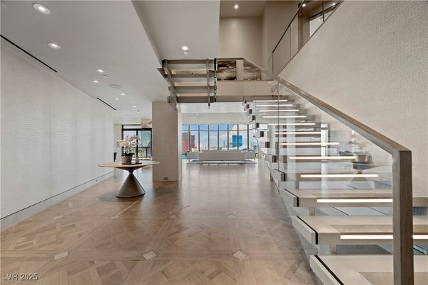 Interior, Recessed Lighting, Wood Texture Flooring