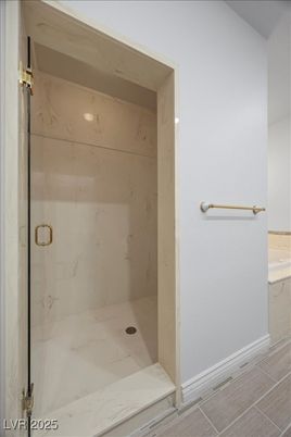 Bathroom, Glass Shower, Interior, Marble Walls