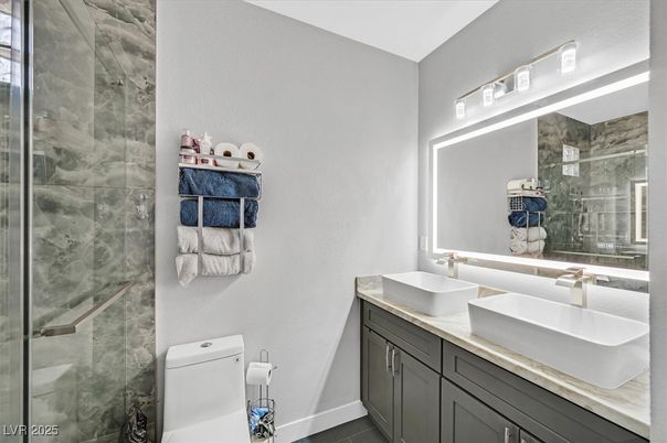 Bathroom, Glass Shower, Interior