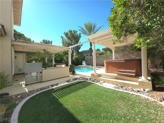 Backyard, Exterior, Hot Tub, Pool