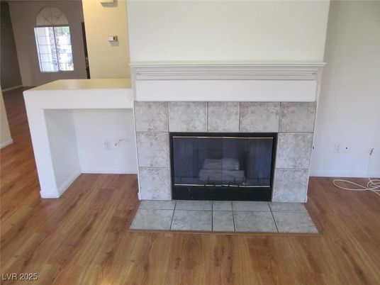 Fireplace, Interior, Wood Texture Flooring