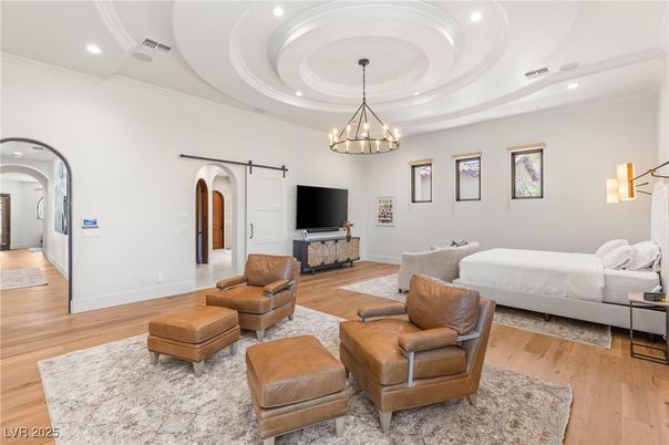 Chandelier, Interior, Pendant Lights, Recessed Lighting, Wood Texture Flooring