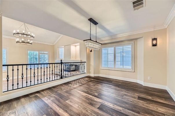 Chandelier, Interior, Wood Texture Flooring