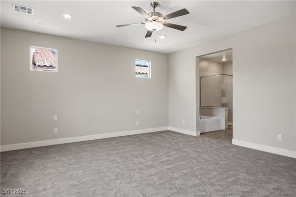 Bathroom, Empty room, Interior, Recessed Lighting