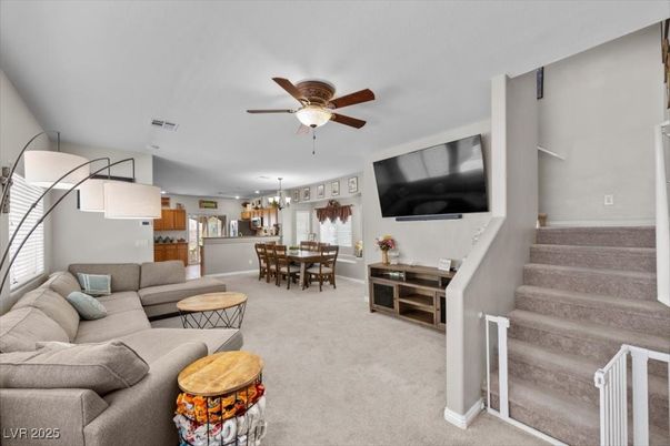 Dining room, Interior, Kitchen, Living room, Pendant Lights, Recessed Lighting