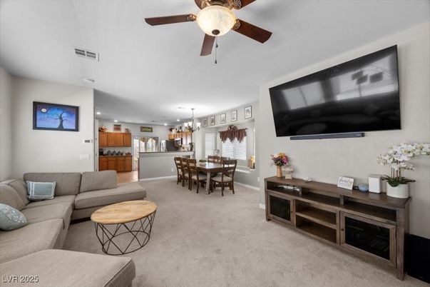 Dining room, Interior, Kitchen, Living room, Pendant Lights, Recessed Lighting