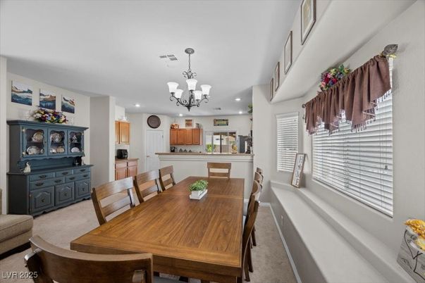 Chandelier, Dining room, Interior, Kitchen, Recessed Lighting