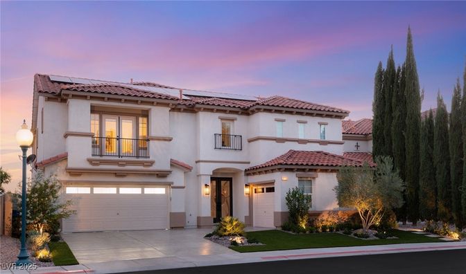 Attached, Exterior, Facade, Solar Panels, Mediterranean