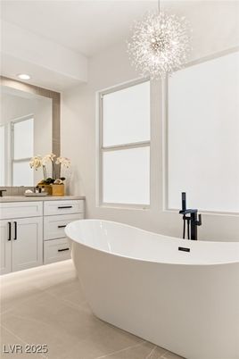 Bathroom, Free Standing Baths, Interior, Recessed Lighting