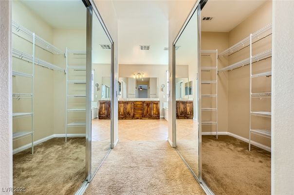Interior, Walk-in Closets