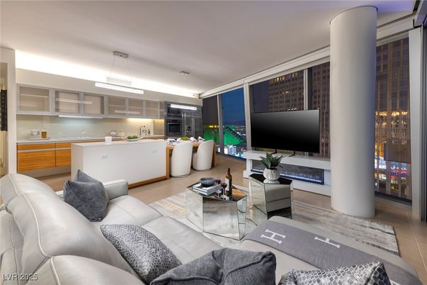 Interior, Kitchen, Living room