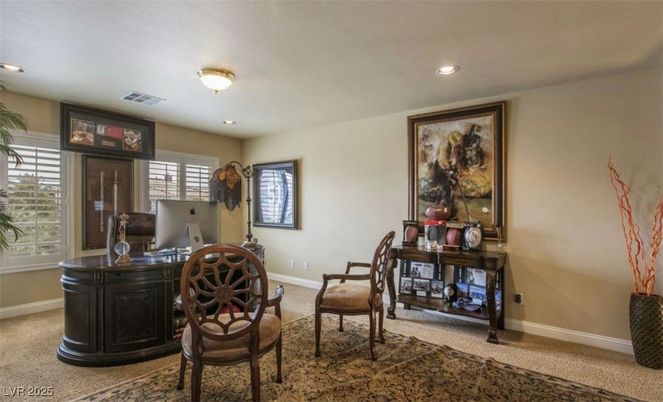 Home Office, Interior, Recessed Lighting