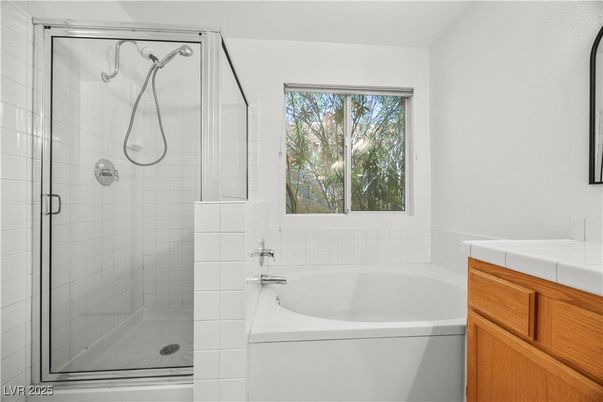 Bathroom, Glass Shower, Interior, Tile Countertops