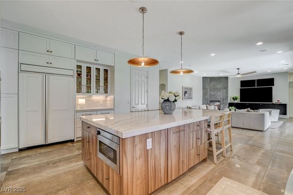 Interior, Kitchen, Living room, Pendant Lights, Recessed Lighting