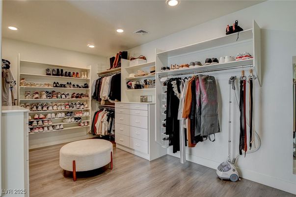 Interior, Recessed Lighting, Walk-in Closets, Wood Texture Flooring