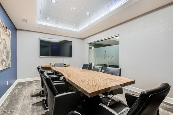 Dining room, Interior, Recessed Lighting