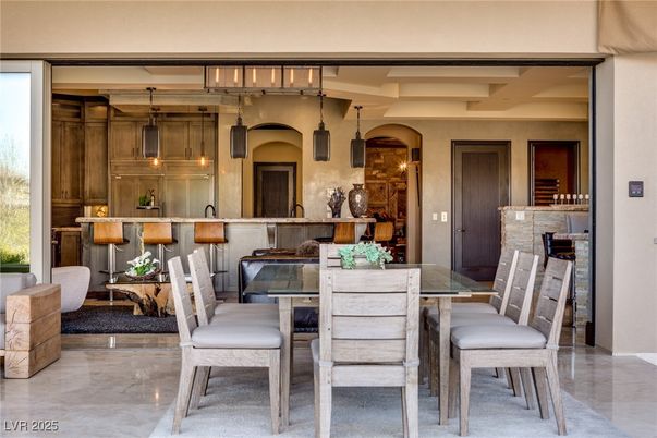 Dining room, Interior, Pendant Lights