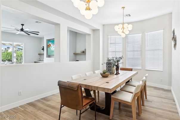 Chandelier, Dining room, Interior, Pendant Lights, Wood Texture Flooring
