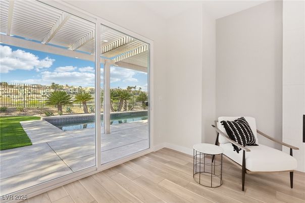 Interior, Pool, Wood Texture Flooring