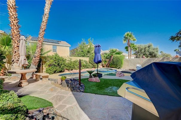 Exterior, Pool, Solar Panels