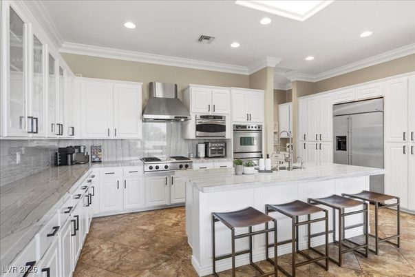 Interior, Kitchen, Recessed Lighting, Stainless Steel Appliances