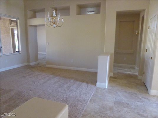 Chandelier, Empty room, Interior